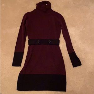 iZ Byer Burgundy Dress